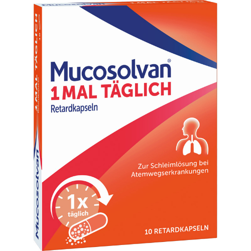 Mucosolvan 1mal täglich Retard-Kapseln